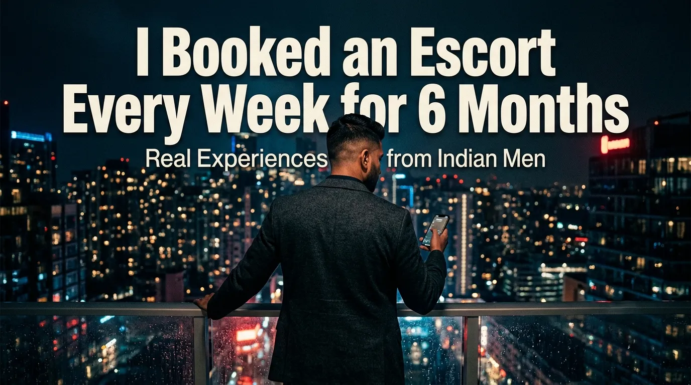 “I Booked an Escort Every Week for 6 Months” – Real Experiences from Indian Men