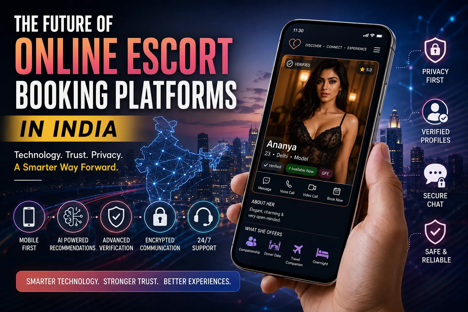 The Future of Online Escort Booking Platforms in India